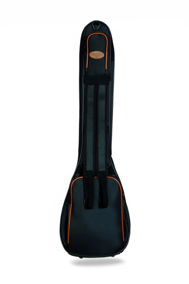 Profesyonel Su Geçirmez 20 Mm Pedli Gigbag Uzun Bağlama Saz Kılıfı Siyah