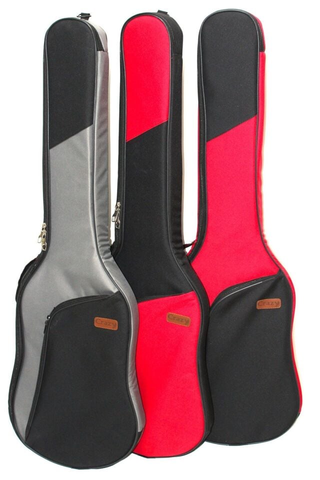 CRAZY ÖZEL TASARIM BAS GİTAR KILIFI GİGBAG SOFTCASE . EKSTRA KORUMA VE GÜVENLİK