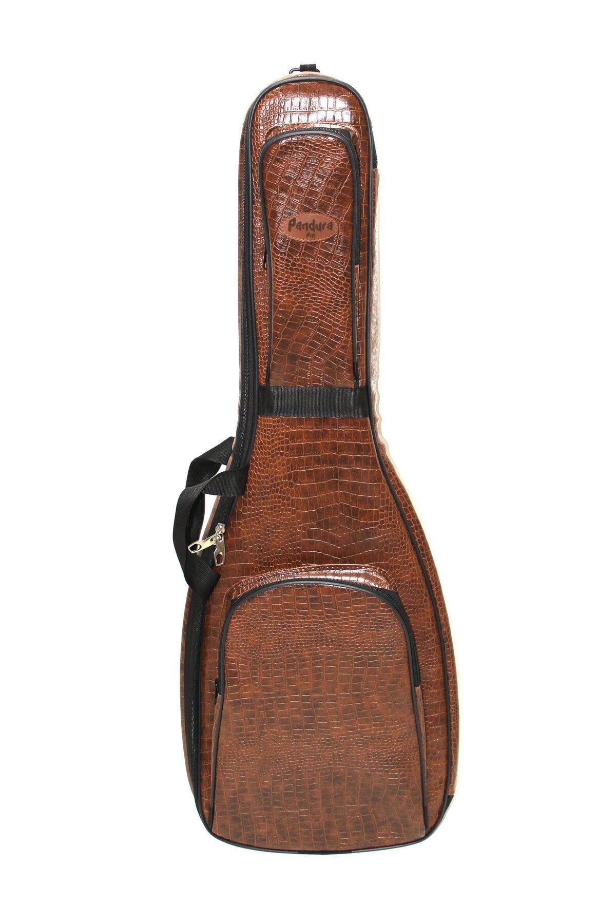 Pandura Müzik Deri Elektro Gitar Kılıfı Gigbag Softcase Taşıma Çantası