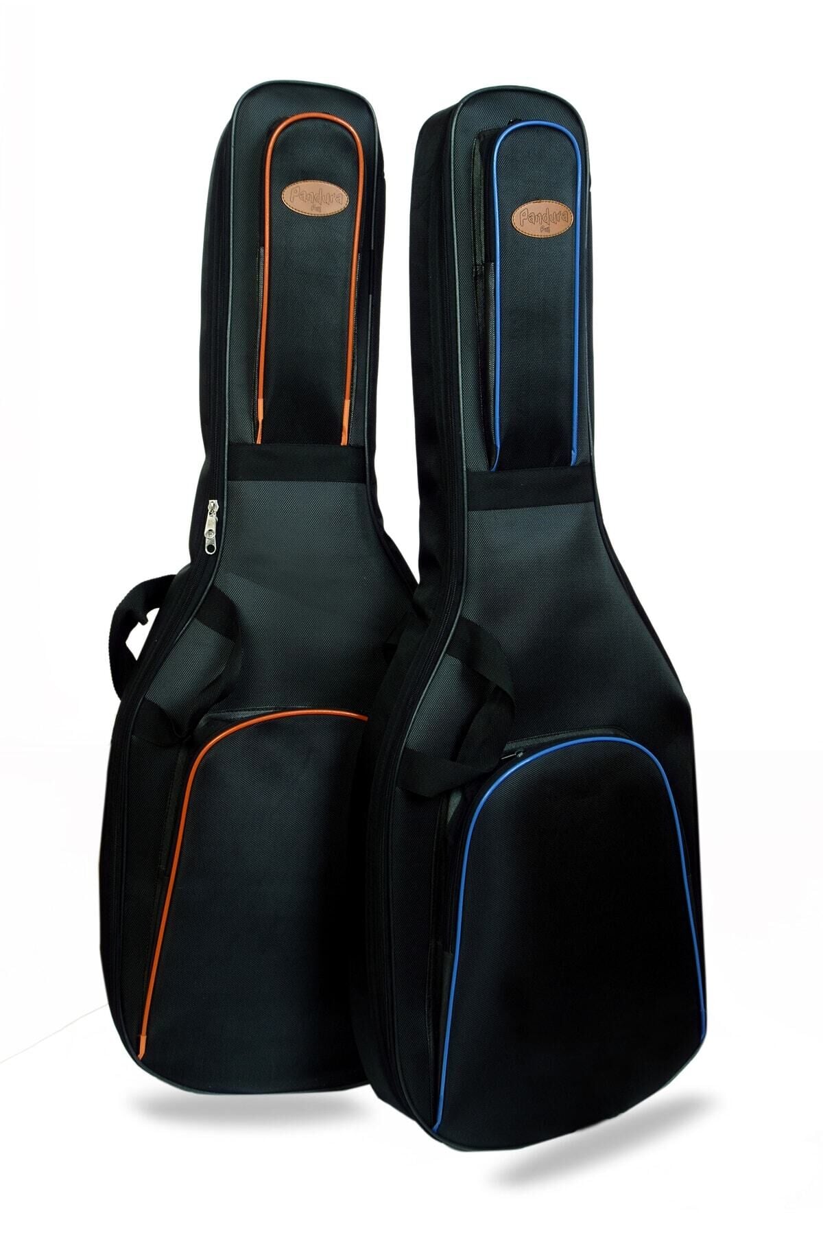 AD44 Profesyonel Su Geçirmez 20 Mm Pedli Gigbag KLASİK Gitar Kılıfı Siyah