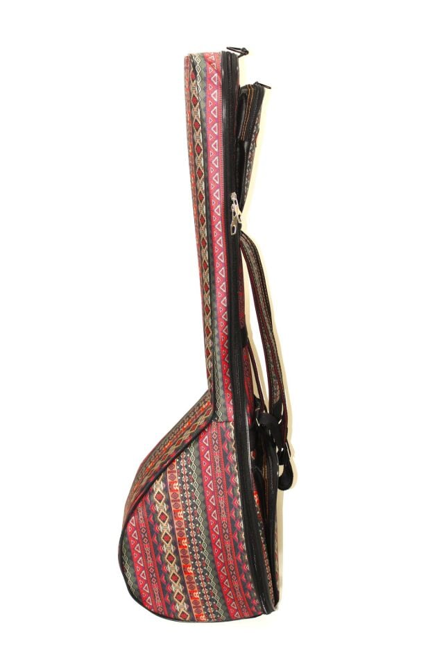 Profesyonel Su Geçirmez 20 Mm Pedli Gigbag Uzun Bağlama Saz Kılıfı Otantik