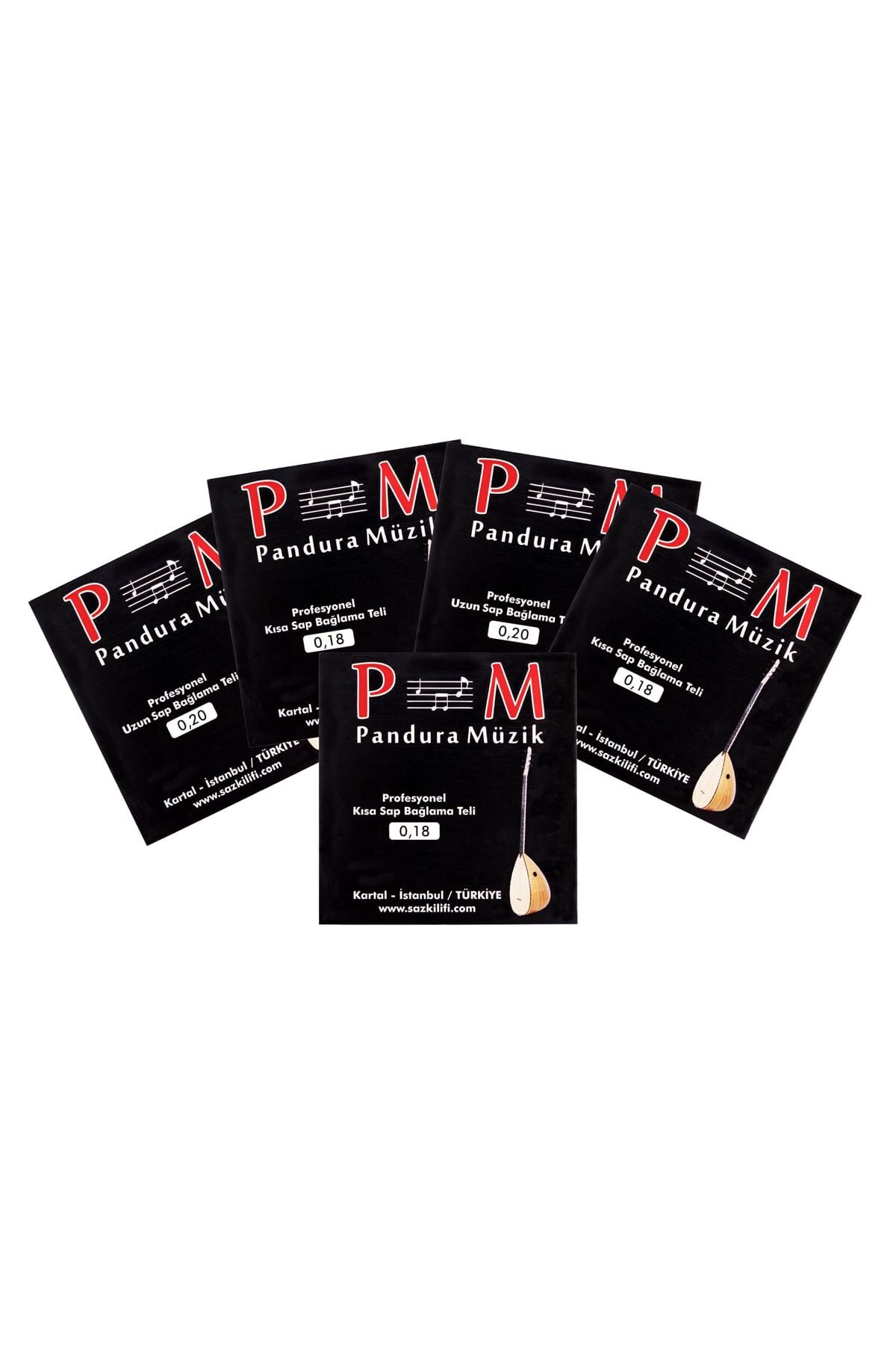 Profesyonel Paslanmaz 3 Takım Kısa Ve 2 Takım Uzun Sap Bağlama Teli / 5' Li Paket