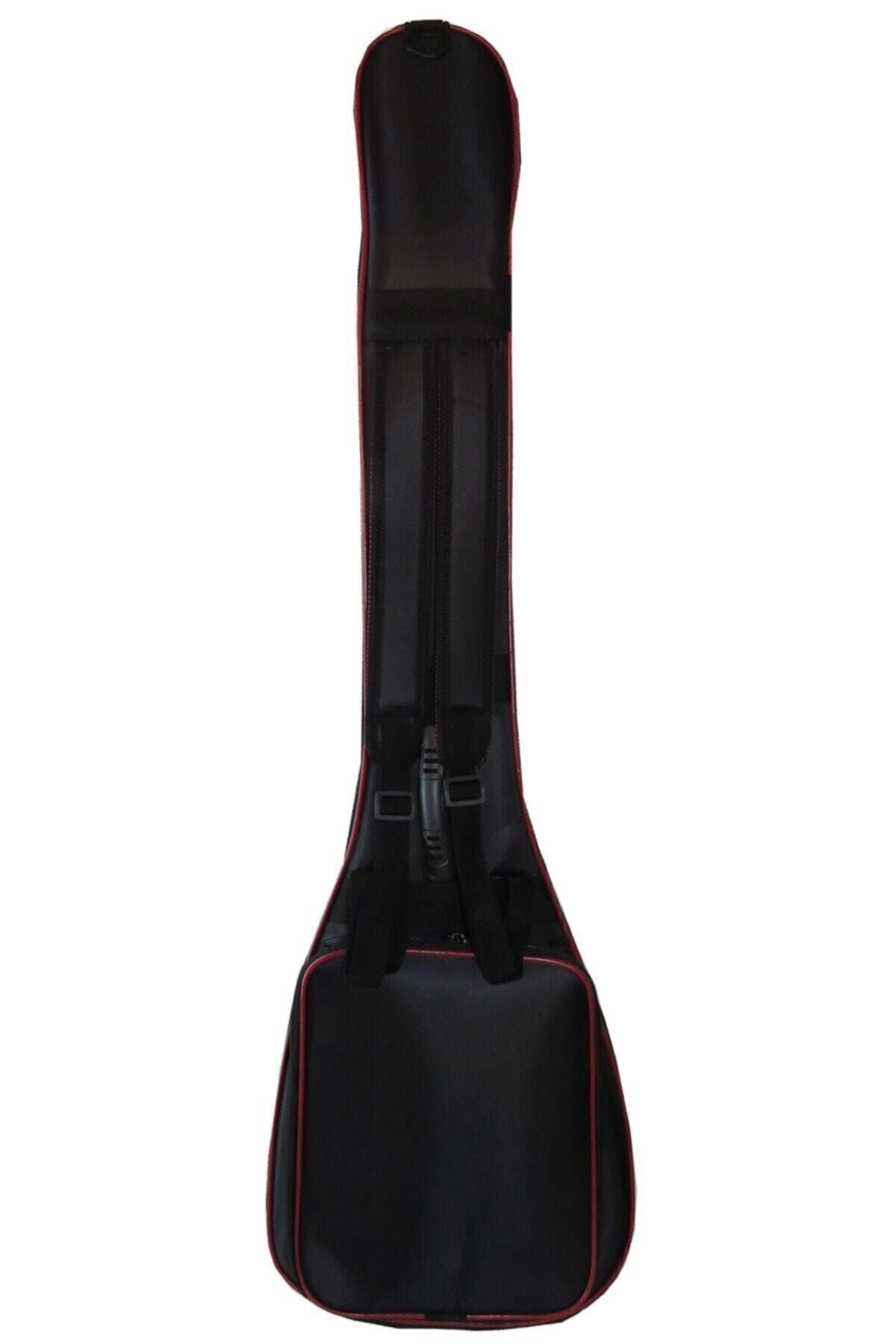 Profesyonel Kısa Sap Siyah Gigbag Bağlama Kılıfı - Su Geçirmez