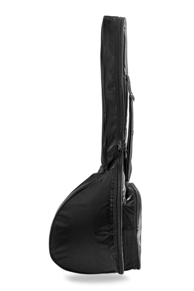 OD44  10 Mm Pedli Soft Case Uzun Sap Bağlama Saz Kılıfı Siyah